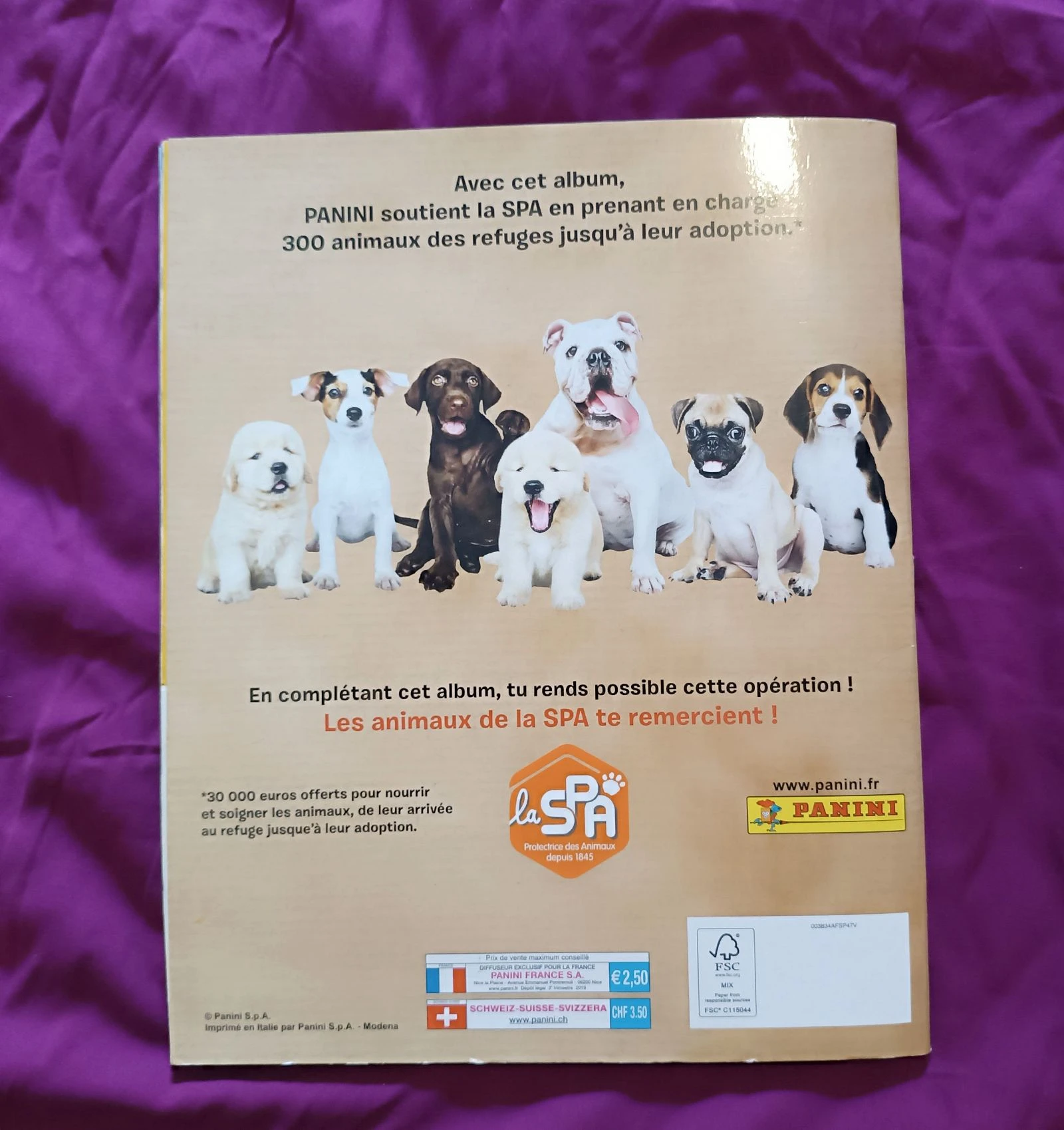 Panini album animals – photo 2